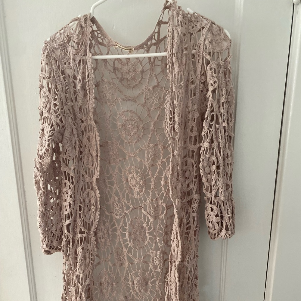 Altar’d State Crochet Lace Cardigan